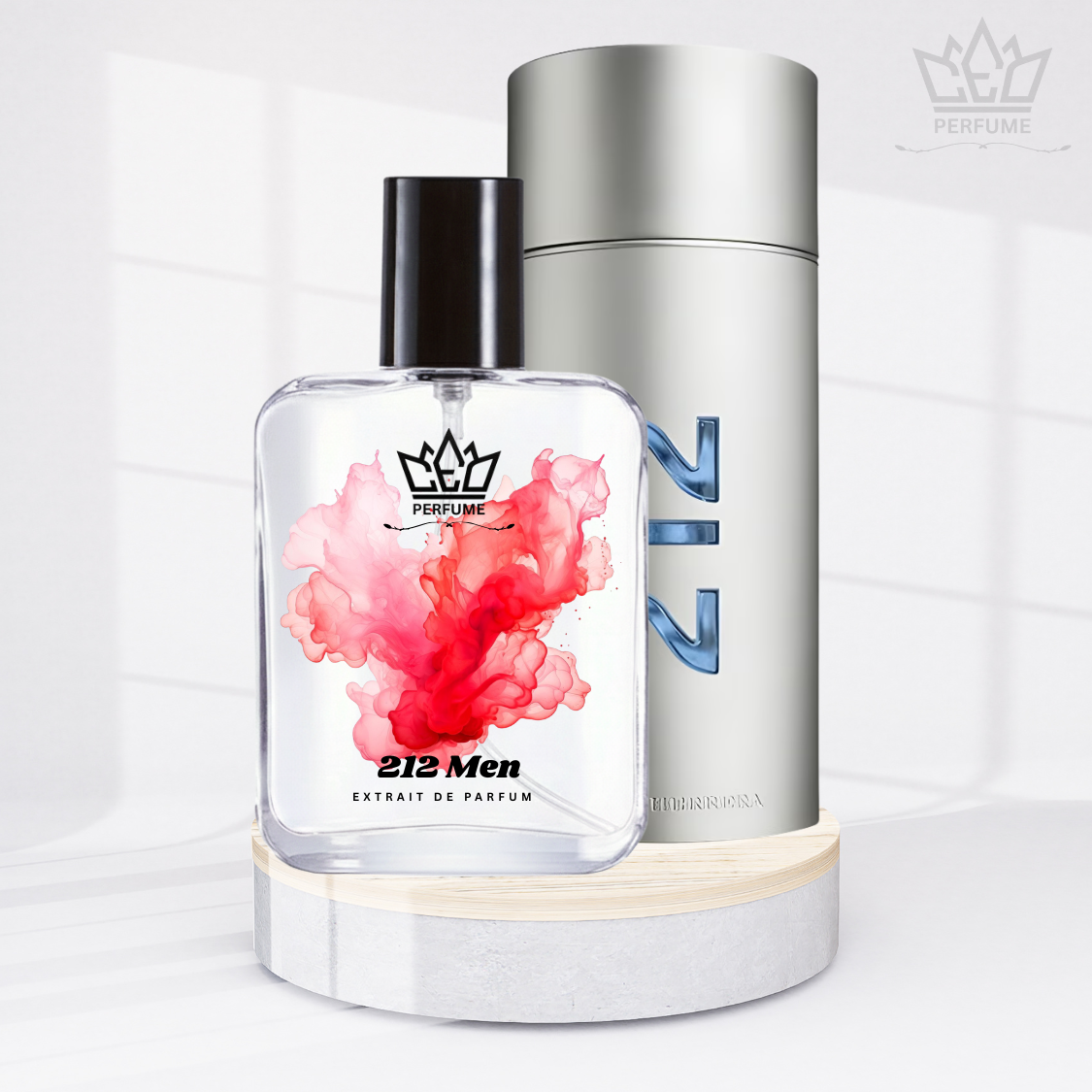 212 Men ✦ Inspired ✦ Fresh Ginger ✦ Soft Gardenia ✦ CEO Perfume